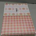 2 Pcs Pink Strawberry Bow Spiral Notebook, Cute Preppy Spiral Journal Notebook for Women Friend Girls, 160 Pages Trendy Hardcover Journaling Notebooks for Home Office Writing Aesthetic Notebooks