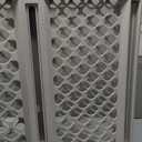MYPET Universal Pet Gate: 26 - 42 Wide Dog Gate for Doorways with Pressure Fit or Swinging Door Hardware Mounting Types Included: 26" Tall; Gray