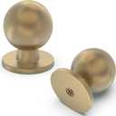 10 Pack Cabinet Knobs Champagne Bronze Kitchen Cabinet Knobs Zinc Alloy Drawer Pulls Solid Cabinet Hardware