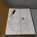 Desktop Bookshelf Rack Acrylic Storage Organizer,It is Suitable for use in Homes, Offices, Schools, Bookshelves and Display Stands, and can Hold Books, CDS, Magazines, etc