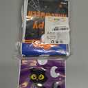 JOYIN 60 Pcs Halloween Drawstring Candy Bags, Small Trick or Treat Goodie Bags Bulk, 6 Designs Halloween Plastic Gift Bag for Kids Trick or Treating, Boys Girls Party Favors Supplies, Classroom Gifts