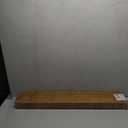 24 Pack Black Rectangle Metal Poles with Screws, 38" L x 1" W x 1/2"