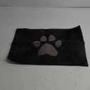 Door Mat Indoor Super Absorbent Microfiber Washable Pet Rug, Low-Profile Entryway Rug with Non-Slip Backing, Dirty Trapper Inside Entrance Doormat for Shoes, 16" x 24", Dark Gray