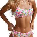 Daci Bikini Sets for Women - Two Piece Scoop Neck Swimsuit Full Coverage Bathing Suit 2026 (Medium)