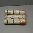 2 x YUJUN 4 Pack Fall Pillow Covers Decoration,18x18in Buffalo Plaid Farmhouse Pumpkin Maple Leaves Thanksgiving Fall Throw Pillows Cushion Case Couch Decor for Autumn Home Outdoor Decorations (White)