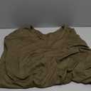 ATHMILE Womens Summer Oversized Shirts V Neck Plus Size Spring Workout Tops Beach Vacation 2025 Gym Clothes, XL