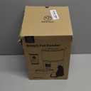 PAPIFEED 2.4G WiFi Automatic Cat Feeder, 6L/25Cup Automatic Pet Feeder with APP Control for Remote Feeding, Detachable for Easy Clean, Cat Food Dispenser with Alexa,1-10 Meals Per Day for Dog, Black