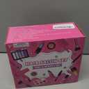 VGOFUN Hair Salon Toys for Girls,38 Pcs Girls Toys Beauty Salon Playset Toddler Pretend Play Hair Styling Kit Kids Makeup Set with Hairdryer Mirror Curling Iron Portable Box and Stylist Accessories