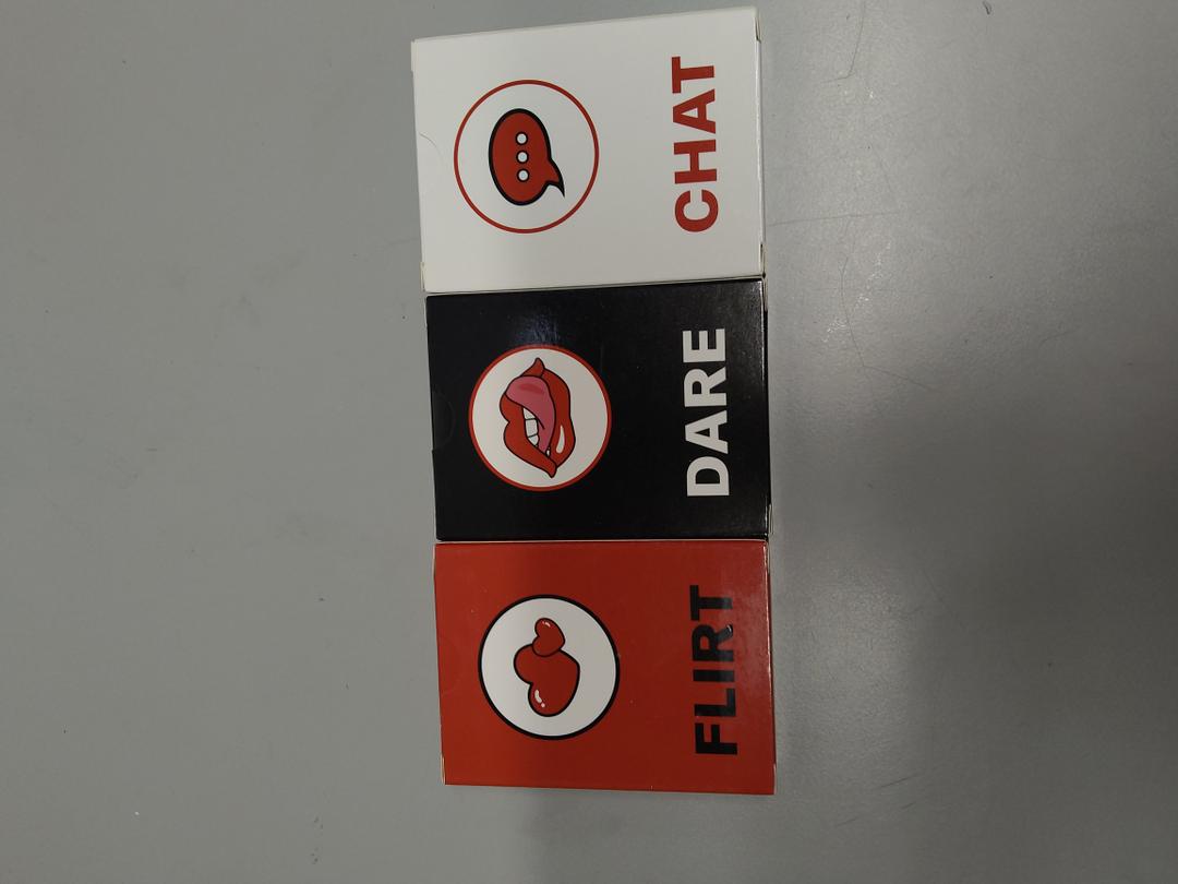 Fun and Romantic Game for Couples - Talk Flirt Dare - Date Night Box - Conversation and Action Cards for Couples to Strengthen Relationships - Exciting Levels for Connection & Intimacy
