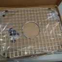 Serene Valley Sink Grid 18-1/8" L x 13-3/8" W, Centered Drain with Corner Radius 3-1/2", NDG1813C