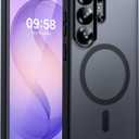 TOCOL for Samsung Galaxy S26 Ultra Case, Compatible with Magsafe, Built-in Magnetic Ring, Drop Protection, Slim Translucent Matte for S26 Ultra Phone Case 6.9 inch (Black)