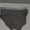 Gildan Men's Underwear Briefs, Multipack, Grey/Black (6Pack), Medium