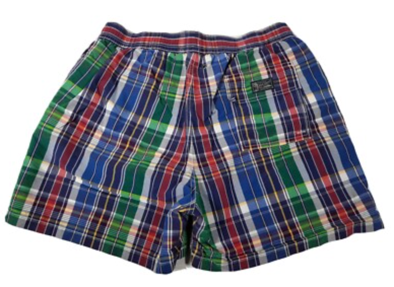 Fruit Of The Loom, Swimwear Colorful Plaid Mens, M