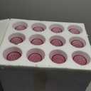 Rkyhwowby 24pcs 5oz Champagne Flute, Elegant Pink Crystal Glass Goblets Colored Drinking Wine Glasses Set, Multi-Color Champagne Glass Ideal For Weddings, Parties, Gifts (Set Of 24, Luxury, Durable)