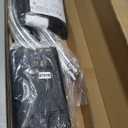 KAKIT Bimini Tops with Mesh Sidewalls Support Poles for Boats Marine Grade Canvas Top Includes 2 Straps Storage Boot 1 Inch Aluminum Frame(3 Bow 6'L x 46" H x 54"-60" W,Black)