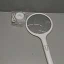 YISSVIC Electric Fly Swatter 4000V Bug Zapper Racket Dual Modes Mosquito Killer with Purple Mosquito Light Rechargeable for Indoor Home Office Backyard Patio Camping