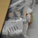 Nerf Bars Compatible with All Years 400EX 400X Aluminum Black Nets & Silvery Nerfs Heel Guard Foot Peg