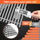 QuliMetal 18.75" Grill Grates for Weber Genesis II 300 & GS4 Genesis II LX 300 Series Gas Grills, Genesis II E&S 310 315 320 325 335, Genesis 2 Parts Replacement for Weber 66095, Stainless Steel