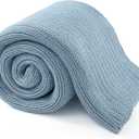 Guohaoi Knitted Weighted Blanket for Adults (Haze Blue 50"x75" 20lbs) No Beads Cooling Throw Blanket for Hot Sleepers, Home Decor Breathable Chunky Knit Heavy Blanket Use on Full Size Bed