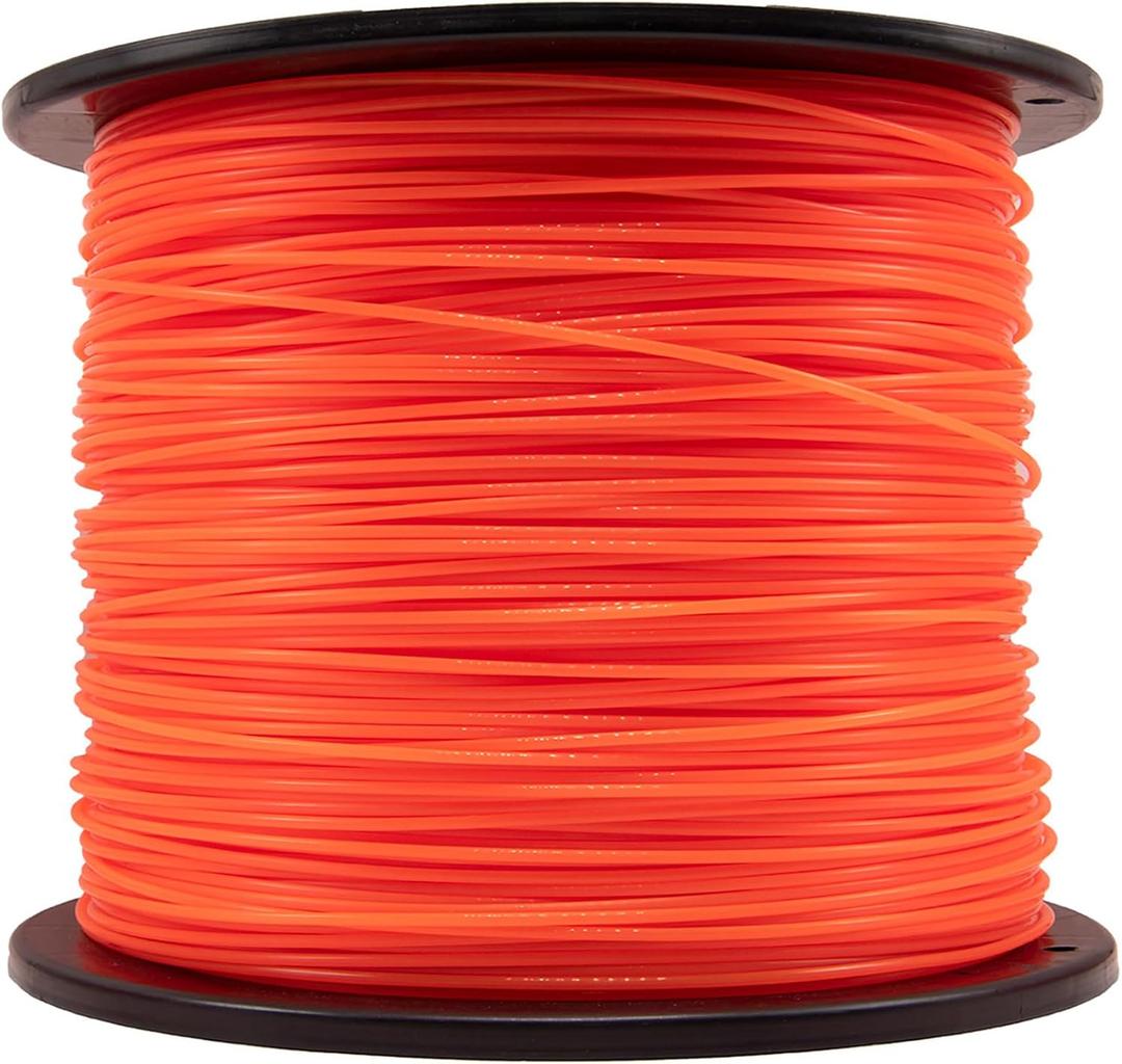 065 Trimmer Line, Round Weed Eater Line .065, Weed Wacker String .065Inch-2000Ft-3Lbs 065 Weed Wacker String, Commercial Round 065 String Trimmer Line, Weed Eater String .065 Fits Most String Trimmers