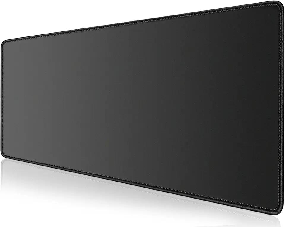 KTRIO Large Gaming Mouse Pad Desk Mat, Superior Micro-Weave Cloth for Precise Mouse Control, Non-Slip Rubber Base, Stitched Edges, Water-Resistant, for Gamer, Office & Home, 31.5" x 11.8" inches Global Recycled Standard