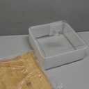 Square Cake Stand with Lid11in Bamboo Cake Stand with DomeDessert Display Stand with Acrylic Cover for CheesePieChips & DipsServing Platter with Cover for Kitchen/Party/Wedding/Birthday