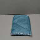 MIULEE Set of 2 Non Slip Shaggy Bathroom Rugs Extra Thick Soft Bath Mats Plush Microfiber Absorbent Water for Tub Shower Machine Washable (Teal, 16x24 inches)