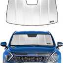 Pigenius Windshield Sun Shade for Kia Sportage 2023-2026. Reflective Aluminum Film Front Window Sunshade - BLAZBLOCK