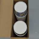 60 Pcs Capri Lemon Ice Cream Cups 9 oz Paper Disposable Dessert Bowls Blue Tiles Yellow Fruit Amalfi Coast Party Decorations for Hot or Cold Snack Mediterranean Summer Birthday Party Favors