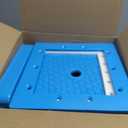 BluSwim Standard Pool Wall Skimmer for Above Ground Pools, Heavy Duty ABS Through Wall Pool Skimmers with Return Jet & Vacuum Plate, Thru-wall Skimmer Kit Compatible with All Width 6 '' Openings