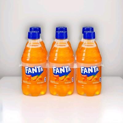 Fanta Orange Soda Soft Drink Bottles, 12 fl oz, 18 Pack, BBD:03/2026