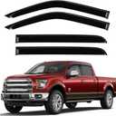 Rain Guards Compatible with Ford F150 Super Crew 2015-2026 4 PCS