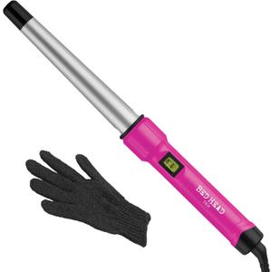 Bed Head Curlipops 1 Tourmaline Ceramic Tapered Styling Iron | Clamp-Free Tapered Curling Wand | for Curls and Waves (1 Inch)
