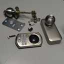 TEEHO TE003 Keyless Entry Keypad Door Lock with Handle, Electronic Digital Smart Locks for Front Door, Smart Door Knob with Code for Bedroom with Interior Locks, Auto Lock, Passage Mode, Satin Nickel