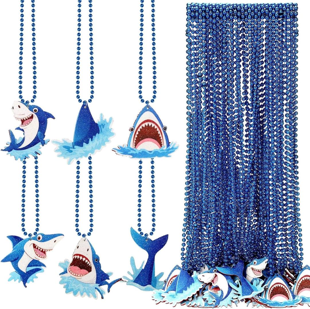 36 Pcs Beads Necklace Jewelry Accessories Necklaces Chains Pendant Party Decorations Gift for Women Men Party Favor Summer Birthday Holiday Costume Cosplay