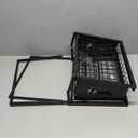 Ceetug Under Kitchen Sink Organizers and Storage Pull Out 2 Tier Metal Bathroom Cabinet Organizer (Black, 2 Pack)