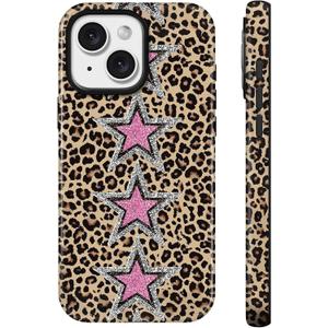 Lumen for iPhone 13 / iPhone 14 Case, Compatible with Magsafe, Leopard Y2K