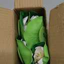 12pcs Floating Foam Lotus Flowers with Lily Pads, Artificial Pond Plants Ornaments for Pool Aquarium Water Decoration, White