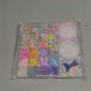 MiuCo Bracelet Making Kit for Girls - Cute Beads for Jewelry Making Kit with Charms - Arts and Crafts for Make Necklaces - Birthday Gifts for Kids Girls Ages 5-12 Years Old Macarons