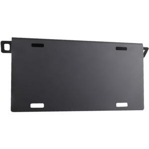 Front Lower Bumper License Plate Bracket,Steel License Plate Mounting Holder Compatible with 2021-2024 Ford Bronco (No Logo)