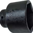 3/4" Drive 2-9/16" Impact Socket, 6-Point, Heat Treated Cr-V Alloy Steel