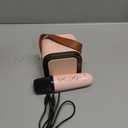 Kinglucky Mini Karaoke Machine for Kids, 2025 TOP Birthday Gifts Ideas for 3-12 Year Old Girls, Christmas Party Gifts Kids' Personal Video Players Accessories with Wireless Microphone - Pink