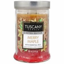 Tuscany Candle Merry Maple 18Oz