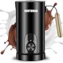 Milk Frother Electric 5 in 1 - Automatic Milk Frothers 350ml Large Capacity Milk Steamer and Frother Milk Heater and Warmer Hot & Cold Milk Foamer Maker for Latte Coffee Chocolate Machine