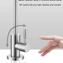 Drinking Water Faucet,Easy to Install Sink Water RO Faucet,Lead-Free Reverse Osmosis Faucets for Kitchen Bar Sink,Brushed Nickel SUS304 Stainless Steel