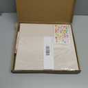 Zesthouse Large 18In Photo Album Self Adhesive 60 Pages, Scrapbook Albums with Sticky Page Holds 10x12 & 8x10 & 5X7 & 4x6 Pictures, DIY Photo Book Ideal Gift for Family Wedding Baby (Beige)