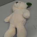 Bearington Tucker Off White Teddy Bear Stuffed Animal - 11" Soft Teddy Bear Plushies with Scruffy Fur and Weighted Body - Adorable Stuffed Bears Plush Toy Gift for Kids, Babies, and Animal Lovers