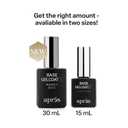 APRS Base Gelcoat X 15ml | HEMA & TPO-Free Rubber Base Scratch Resistant Gel Nail Polish Soak Off Base Coat