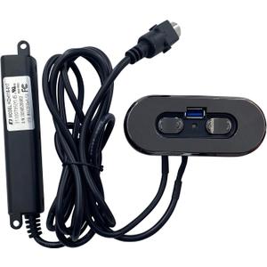 Power Recliner Kaidi 4 Button 5 Pin Switch Model KDH115-017 Hand Control Controller with USB Port for Electric Sofa