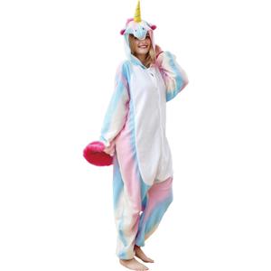 SSGJZZ Adult Unicorn Onesie Animal Pajamas Helloween Costume